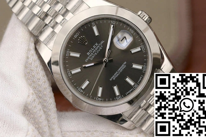 Rolex M126300-0008 Dial Grey EW Factory Datejust 0310